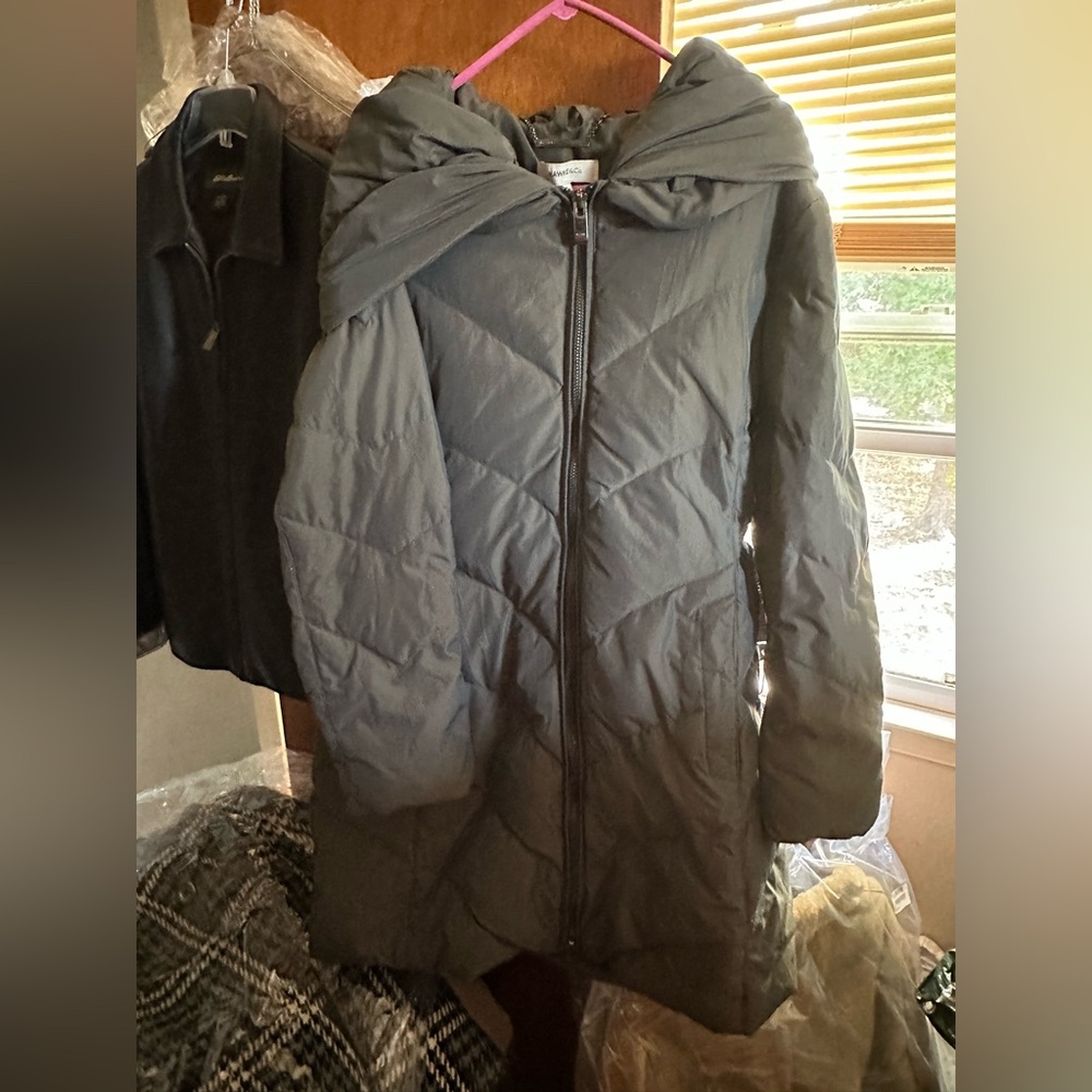 Hawke & Co Women's Charcoal Puffer Coat
